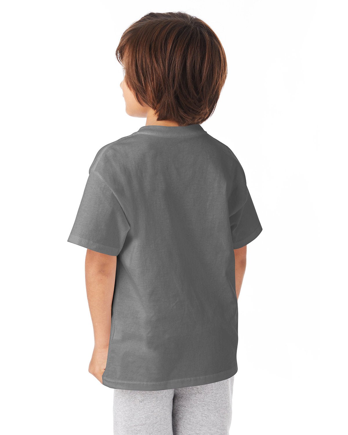 54500-Hanes-SMOKE GRAY-Hanes-T-Shirts-2