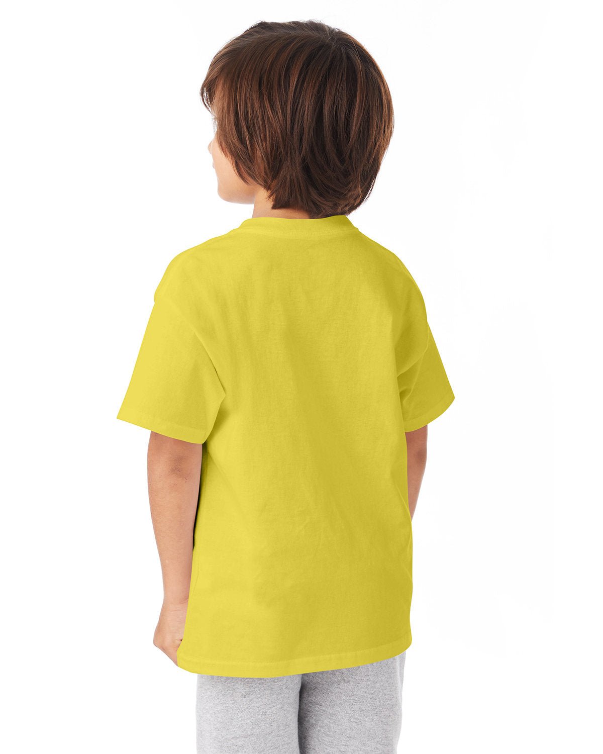 54500-Hanes-YELLOW-Hanes-T-Shirts-2