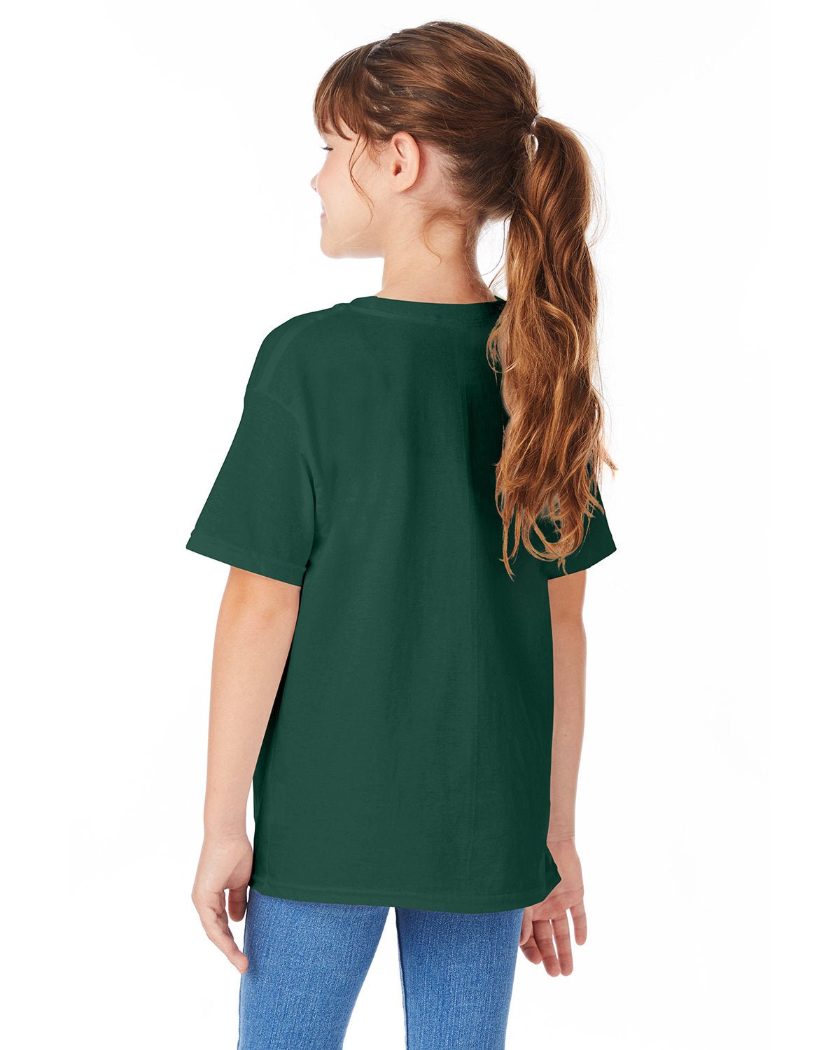 5480-Hanes-DEEP FOREST-Hanes-T-Shirts-2