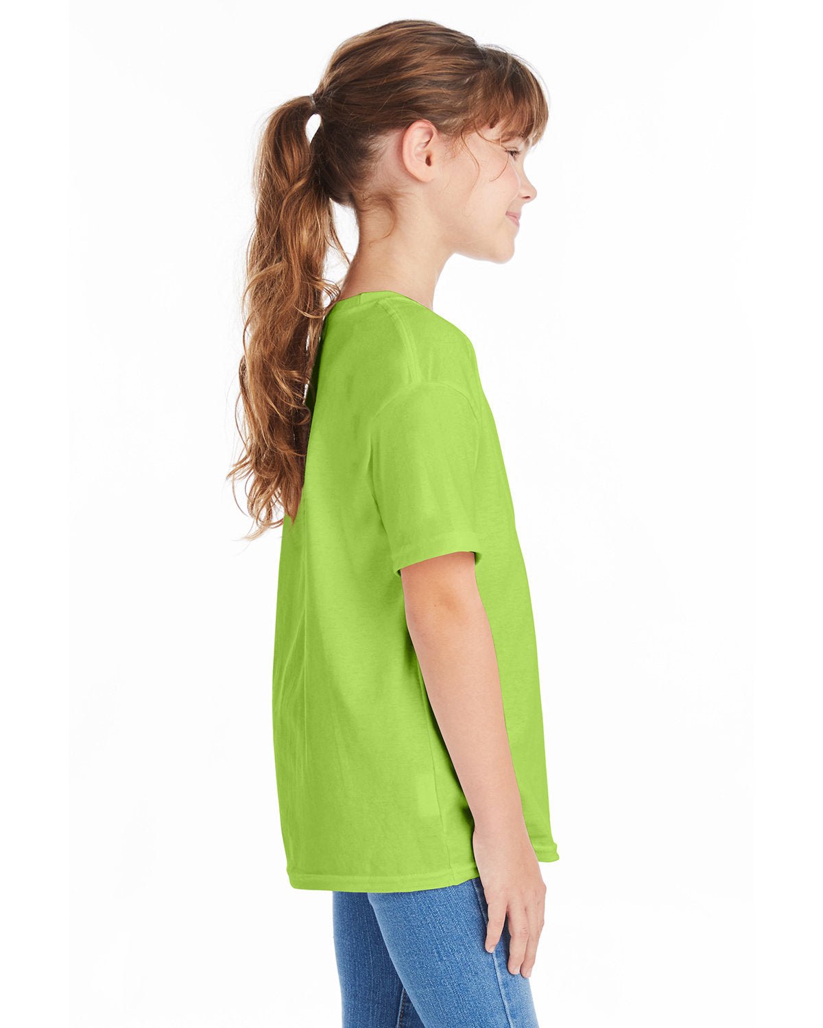 5480-Hanes-LIME-Hanes-T-Shirts-3