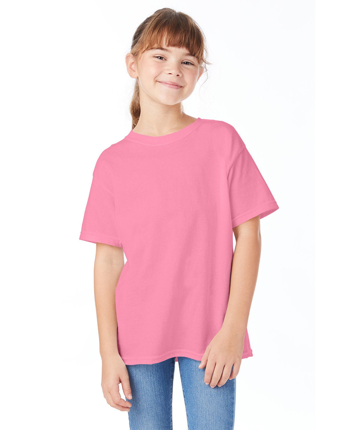 5480-Hanes-SAFETY PINK-Hanes-T-Shirts-1