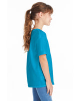 5480-Hanes-TEAL-Hanes-T-Shirts-3