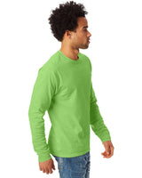 5586-Hanes-LIME-Hanes-T-Shirts-3