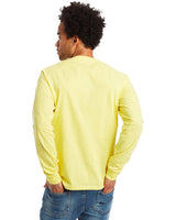 5586-Hanes-YELLOW-Hanes-T-Shirts-2