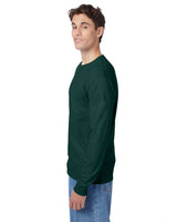 5596-Hanes-DEEP FOREST-Hanes-T-Shirts-3