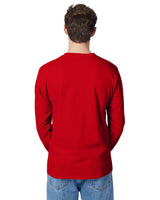 5596-Hanes-DEEP RED-Hanes-T-Shirts-2