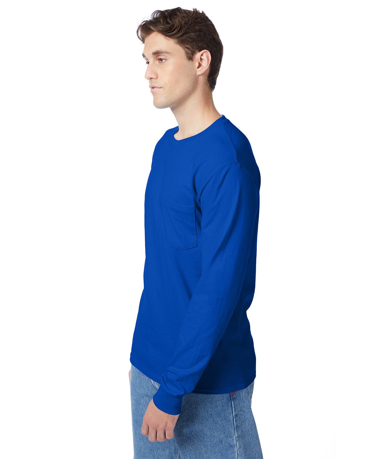 5596-Hanes-DEEP ROYAL-Hanes-T-Shirts-1