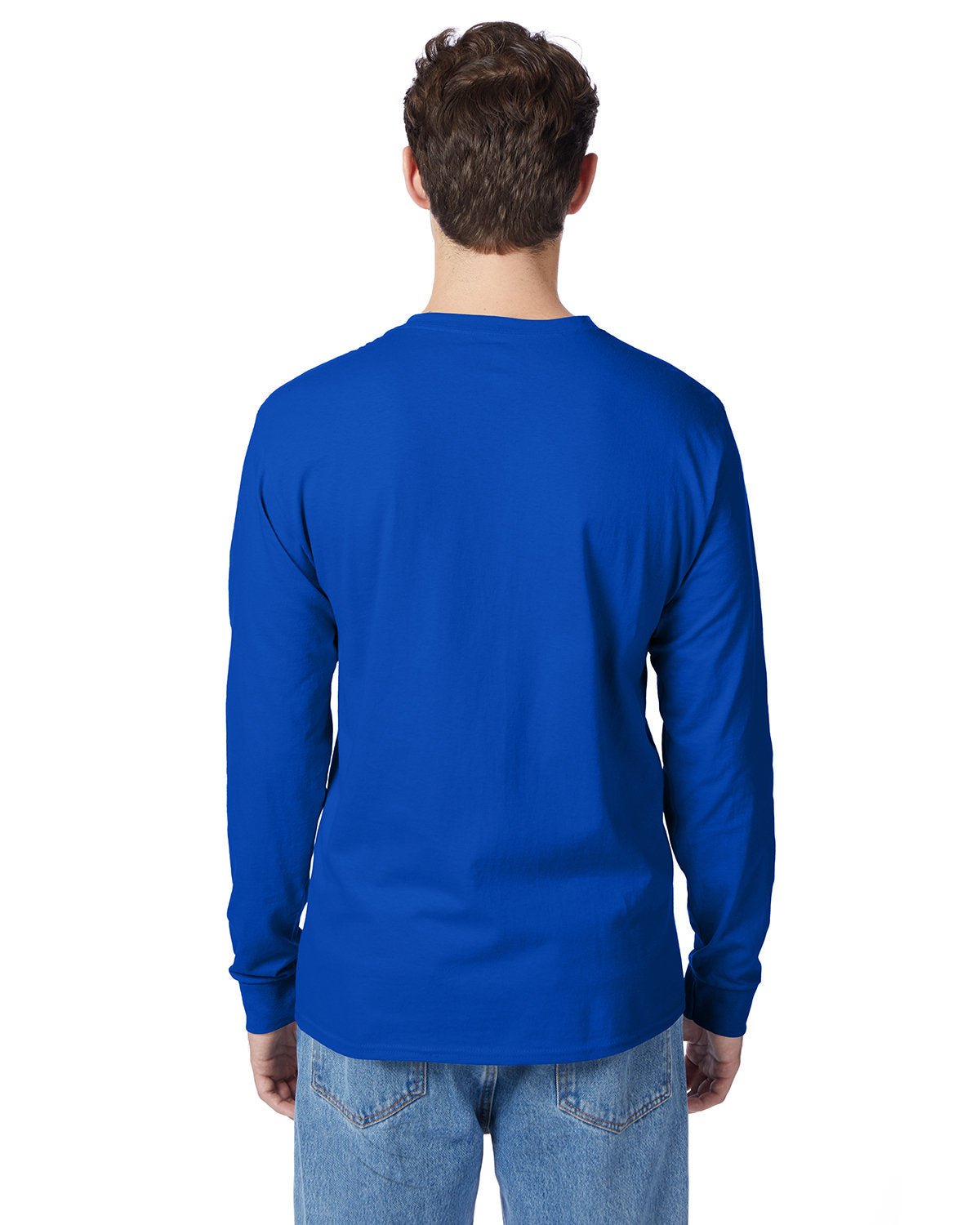 5596-Hanes-DEEP ROYAL-Hanes-T-Shirts-2