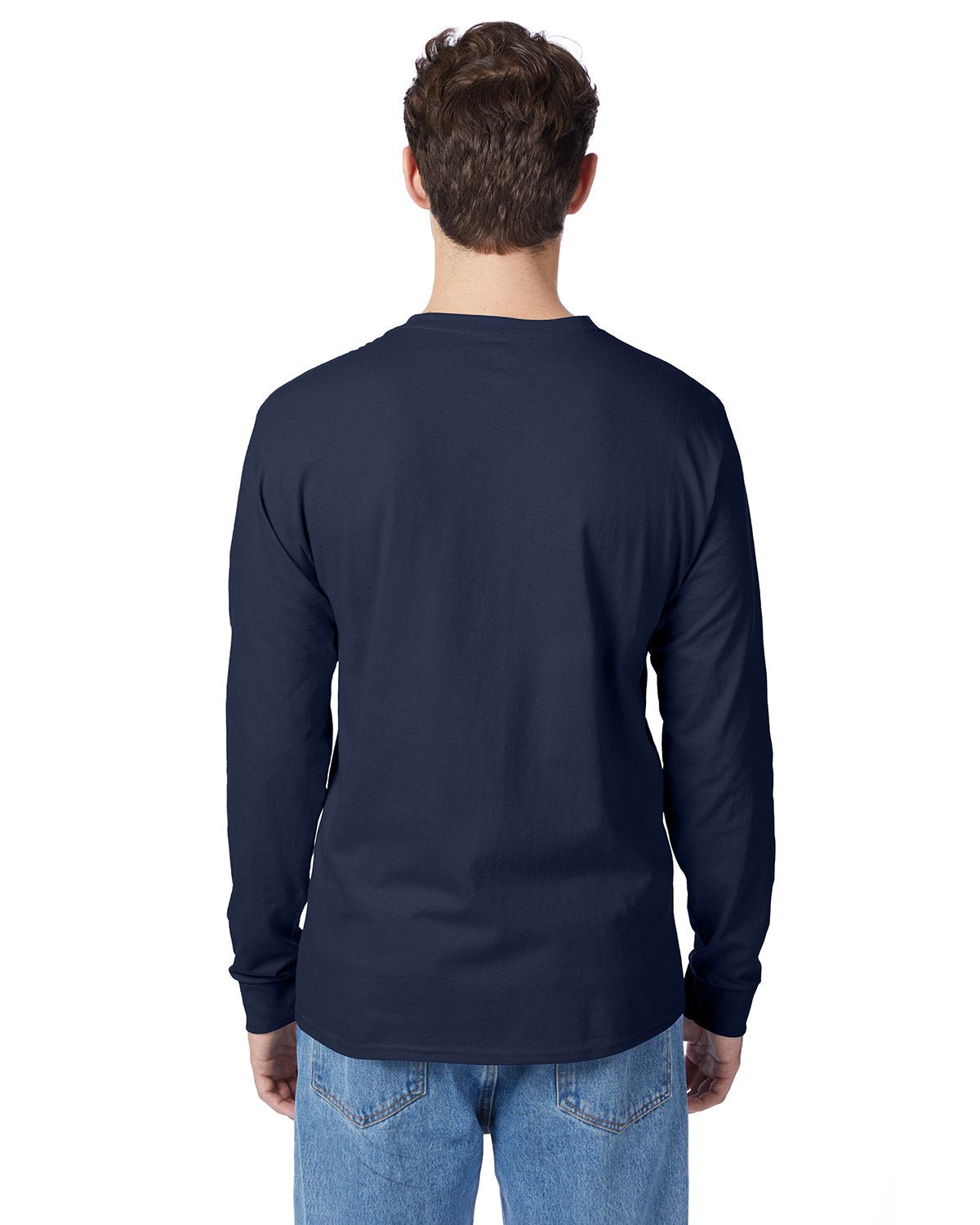 5596-Hanes-NAVY-Hanes-T-Shirts-2