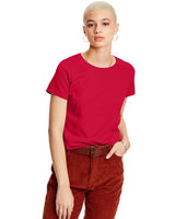 5680-Hanes-DEEP RED-Hanes-T-Shirts-1