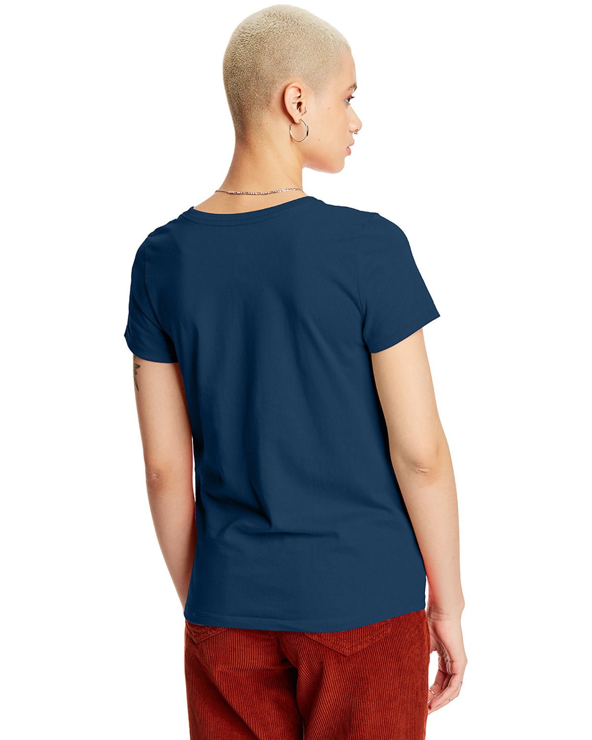 5680-Hanes-NAVY-Hanes-T-Shirts-2