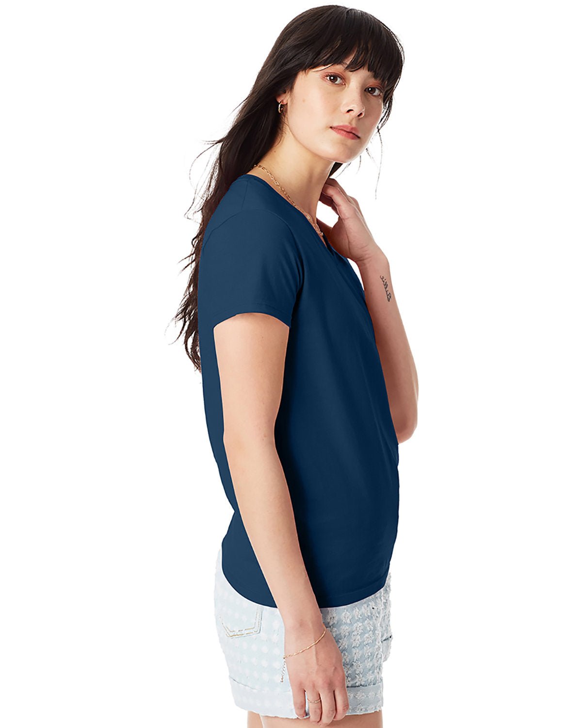 5780-Hanes-NAVY-Hanes-T-Shirts-3