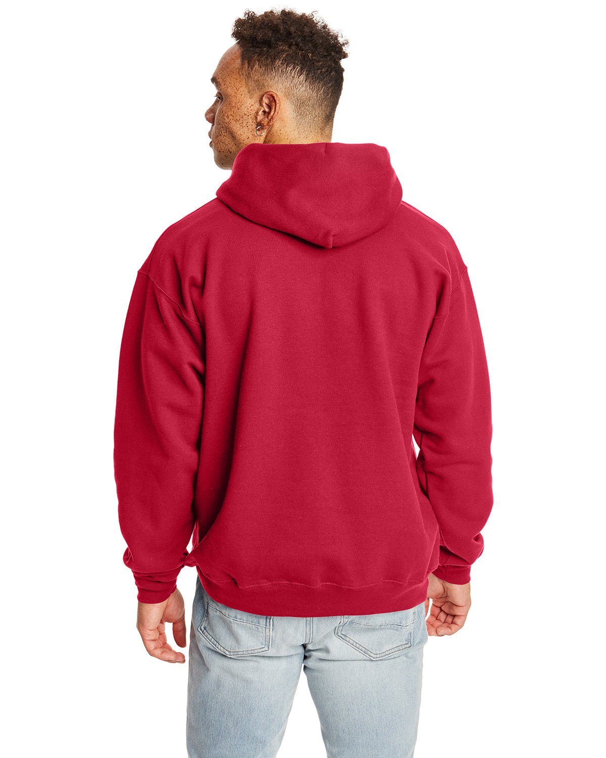 F170-Hanes-DEEP RED-Hanes-Sweatshirts-2