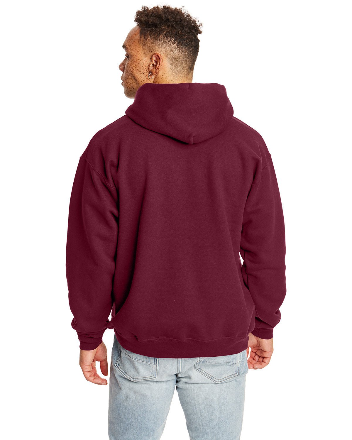 F170-Hanes-MAROON-Hanes-Sweatshirts-2