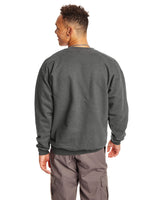 F260-Hanes-CHARCOAL HEATHER-Hanes-Sweatshirts-2