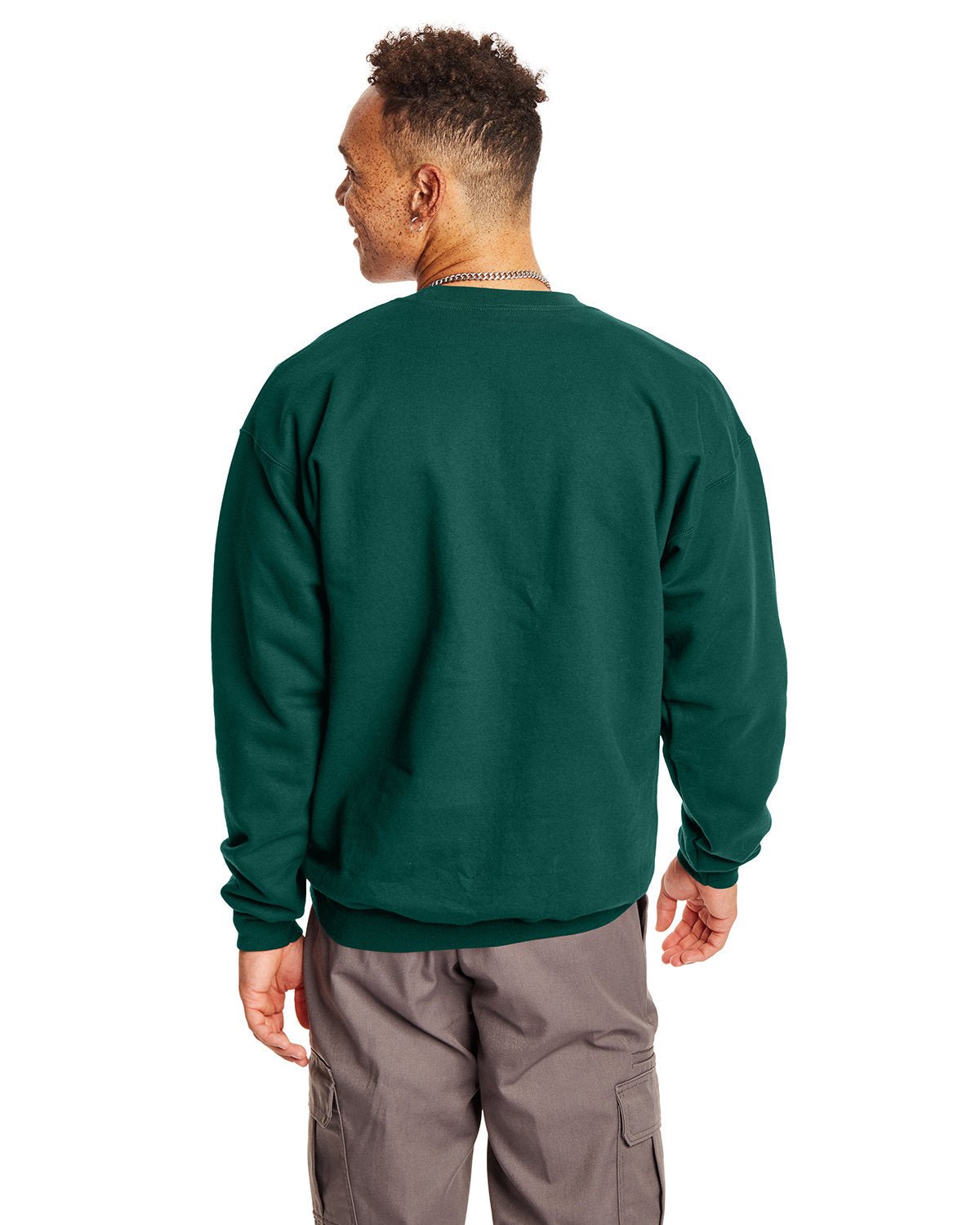 F260-Hanes-DEEP FOREST-Hanes-Sweatshirts-2