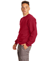 F260-Hanes-DEEP RED-Hanes-Sweatshirts-3