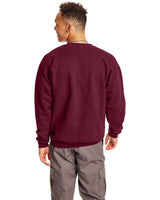 F260-Hanes-MAROON-Hanes-Sweatshirts-2