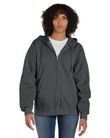 F280-Hanes-CHARCOAL HEATHER-Hanes-Sweatshirts-1