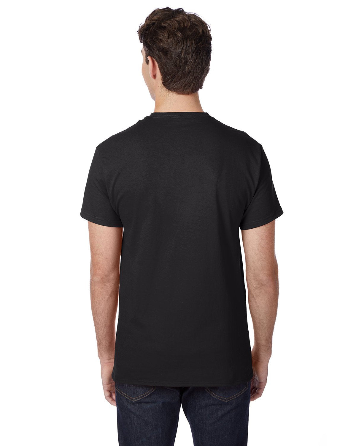 H5590-Hanes-BLACK-Hanes-T-Shirts-2