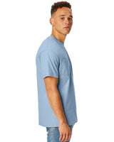 H5590-Hanes-LIGHT BLUE-Hanes-T-Shirts-3