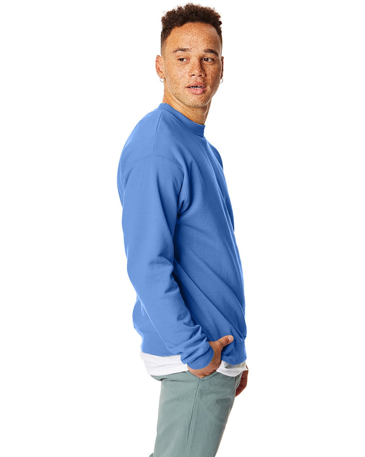 P1607-Hanes-CAROLINA BLUE-Hanes-Sweatshirts-3