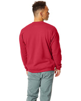 P1607-Hanes-DEEP RED-Hanes-Sweatshirts-2