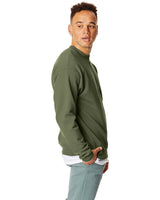 P1607-Hanes-FATIGUE GREEN-Hanes-Sweatshirts-3