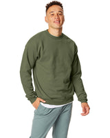 P1607-Hanes-FATIGUE GREEN-Hanes-Sweatshirts-1