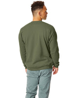 P1607-Hanes-FATIGUE GREEN-Hanes-Sweatshirts-2