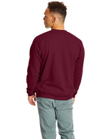 P1607-Hanes-MAROON-Hanes-Sweatshirts-2