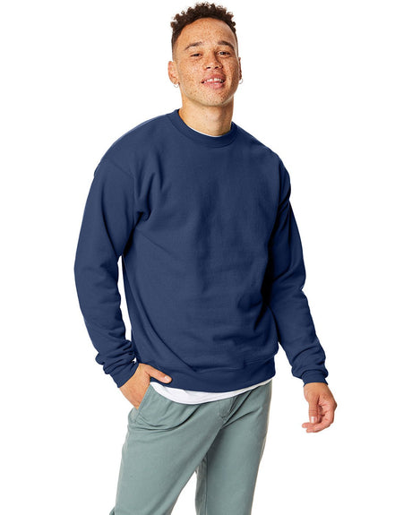 P1607-Hanes-NAVY-Hanes-Sweatshirts-1