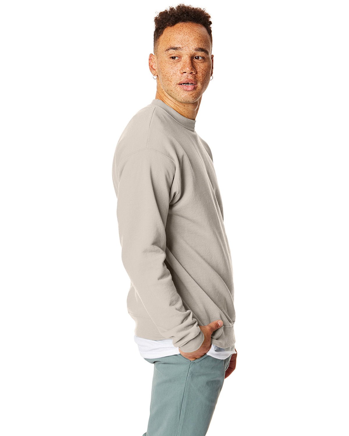 P1607-Hanes-SAND-Hanes-Sweatshirts-3