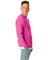 P1607-Hanes-WOW PINK-Hanes-Sweatshirts-3