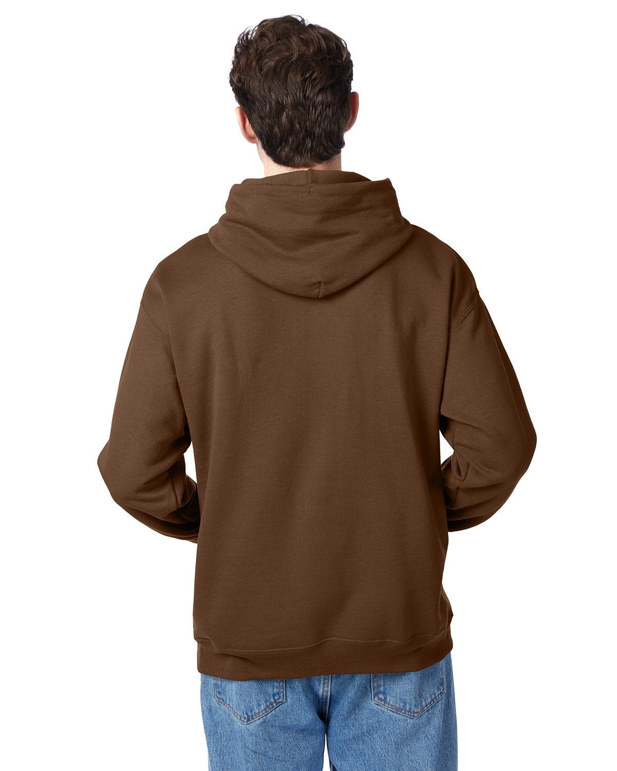 P170-Hanes-ARMY BROWN-Hanes-Sweatshirts-2