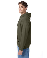 P170-Hanes-FATIGUE GREEN-Hanes-Sweatshirts-3