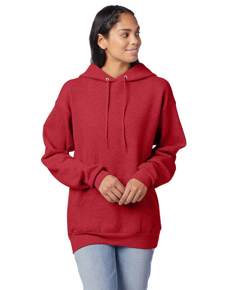 P170-Hanes-HEATHER RED-Hanes-Sweatshirts-1