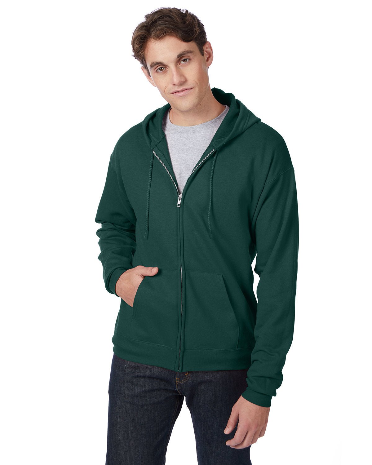 P180-Hanes-DEEP FOREST-Hanes-Sweatshirts-1