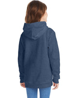 P473-Hanes-HEATHER NAVY-Hanes-Sweatshirts-2