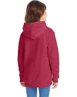 P473-Hanes-HEATHER RED-Hanes-Sweatshirts-2