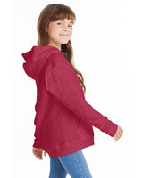 P473-Hanes-HEATHER RED-Hanes-Sweatshirts-3