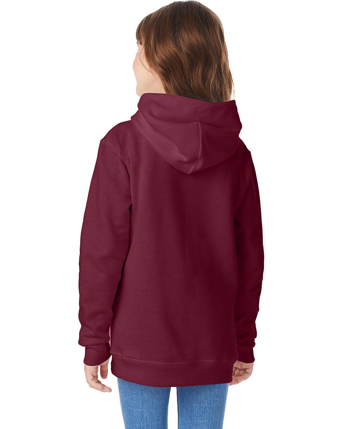 P473-Hanes-MAROON-Hanes-Sweatshirts-2