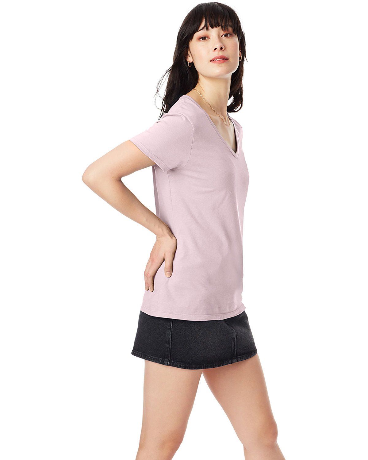 S04V-Hanes-PALE PINK-Hanes-T-Shirts-3