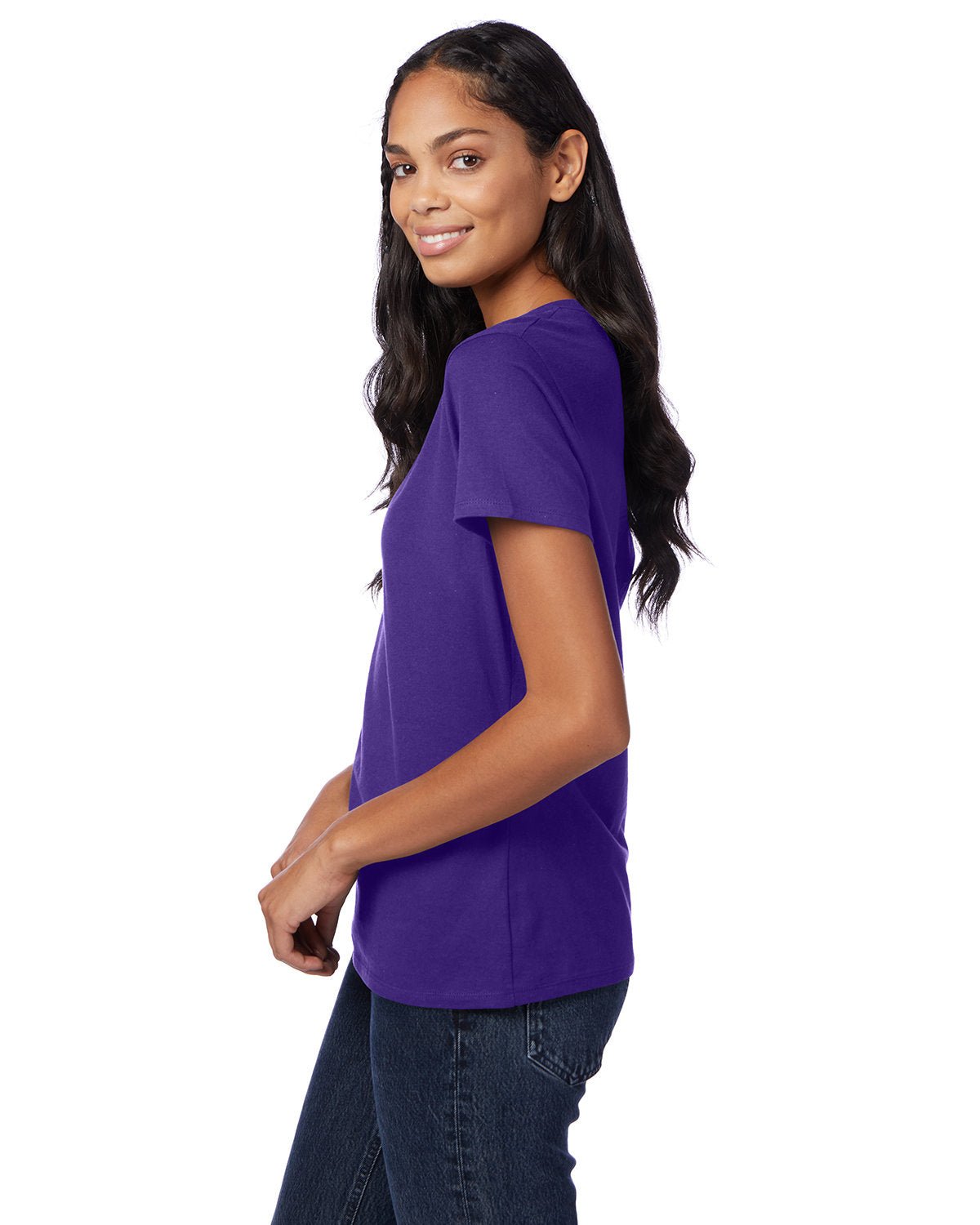 S04V-Hanes-PURPLE-Hanes-T-Shirts-3