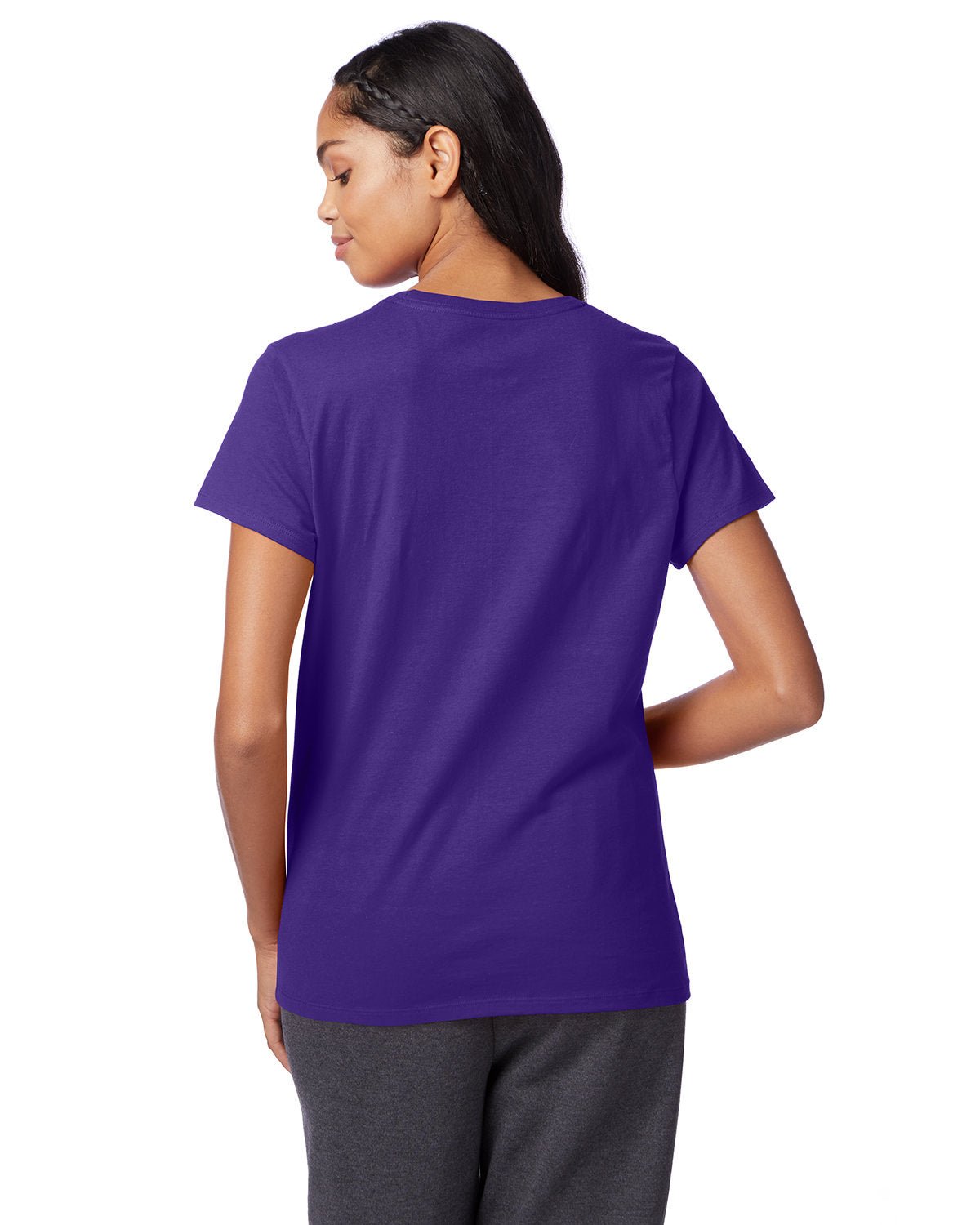 SL04-Hanes-PURPLE-Hanes-T-Shirts-2