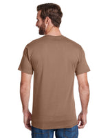 W110-Hanes-ARMY BROWN-Hanes-T-Shirts-2