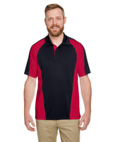 M385-Harriton-BLK/ RED/ D CHRC-Harriton-Polos-1