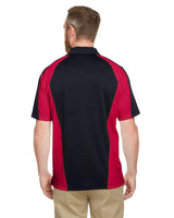 M385-Harriton-BLK/ RED/ D CHRC-Harriton-Polos-2