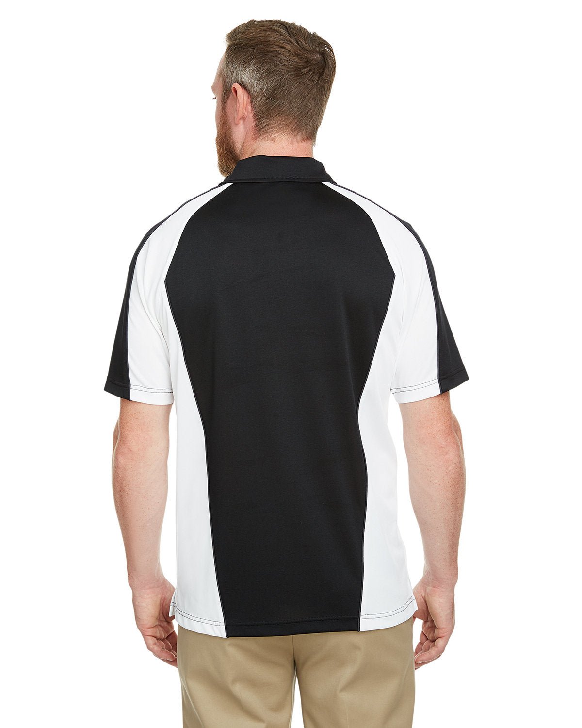 M385-Harriton-BLK/ WHT/ D CHRC-Harriton-Polos-2