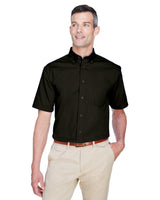 M500S-Harriton-BLACK-Harriton-Woven Shirts-1